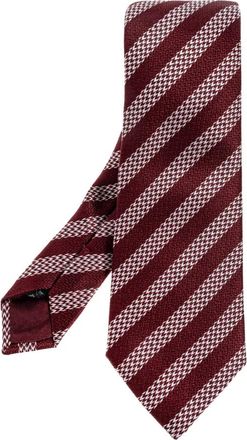 Giorgio Armani Accessoires, Heren, Rood, ONE Size, Zijden Stropdas