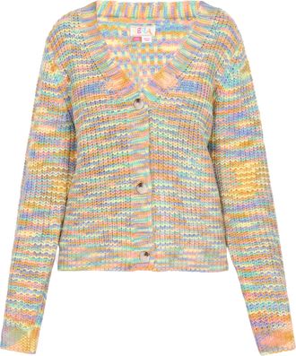 Izia Vest Dames Blauw Veelkleurig