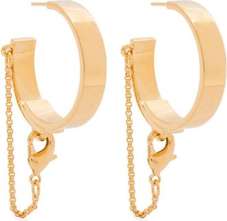 Eddie Borgo Safety Chain earrings - Oro