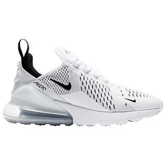 Nike Womens Air Max 270 - Running Shoes White/Black/White Size 10.0