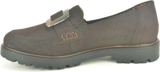 Rieker Mat Bruin Moccassin +Gar. DZ - Dames - Loafers - Bruin - 39 EU - Schoenen