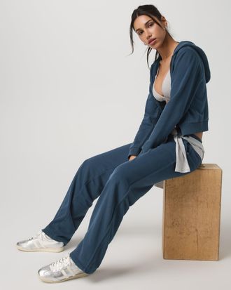 Vuori Clothing Sedona Straight Leg Sweatpant - Shorts | Ocean Blue | XS, Size Extra Small