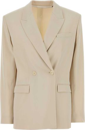 Isabel Marant Isabel Marant Sand Crepe Oversize Calie Blazer