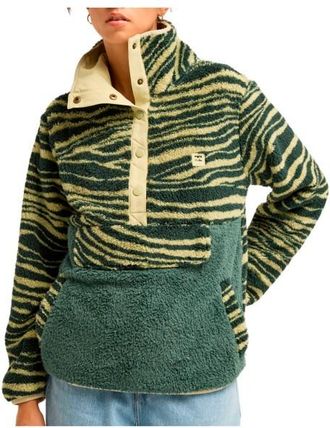 Billabong Switchback Pullover Fleecepullover f&uuml;r Damen | oliv
