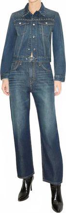 Re/Done Ollie Relaxed Boyfriend Jean In Barely Worn Flow