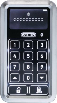 ABUS Teclado Plateado Con Pantalla T&aacute;ctil Abus Cft3100 S