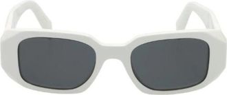 Prada Pre-owned Symbole Zonnebril - Dames - Vintage Accessoires - Wit - ONE Size - Vintage