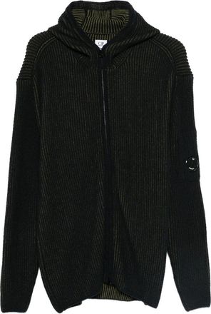 C.P. Company Knitwear Cardigan in Fleece Knit