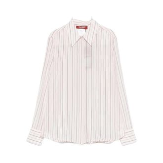 Max Mara Shirts White, Pink