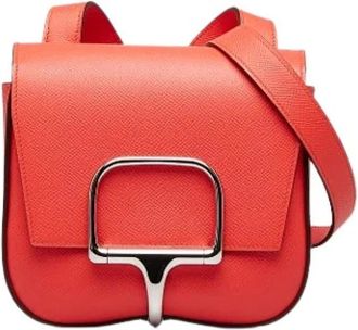 Herm&egrave;s Borsa a tracolla Pre-owned - - Pre-owned - Donna - Rosso - ONE SIZE