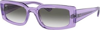 Ray-Ban RB4395F Kiliane Asian Fit 66858E Mens Sunglasses Purple Size 54