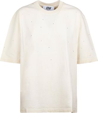 Golden Goose Star Degrade Office Vintage Cotton T-Shirt