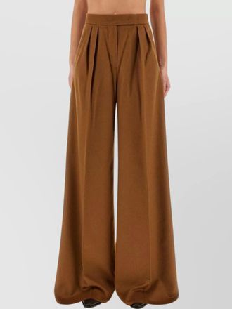 Max Mara wide leg high waist trousers