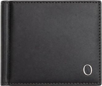 Orciani Micron Portemonnee - Heren - Portefeuilles - Zwart - ONE Size - Leer - Accessoires