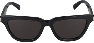 Saint Laurent SL 462 Sulpice Zonnebril - Dames - Accessoires - Zwart - Maat: 53 MM Nylon