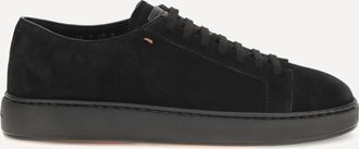 Santoni Sneakers in pelle scamosciata Man 10