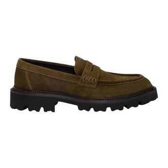 HUGO BOSS Loafers - Heren - Schoenen - Groen - Maat: 44 EU
