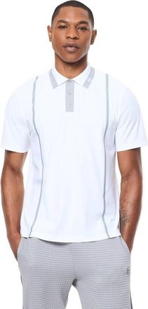 Sergio Tacchini Campo Court Polo in Brilliant White at Nordstrom, Size 4X-Large