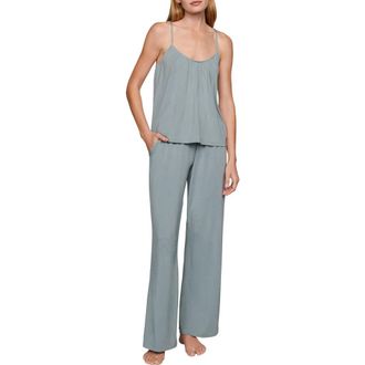 Eberjey Giselle Cami & Pants Pajama Set in Lead at Nordstrom, Size X-Small