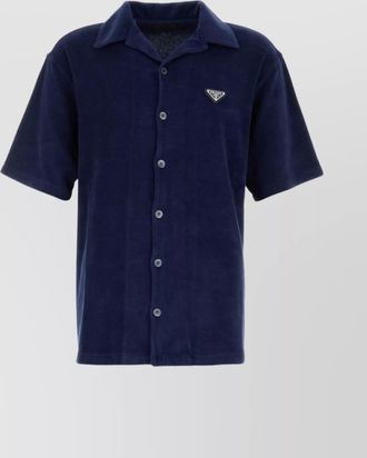 Prada shirt terry fabric short sleeves