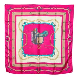 Celine Pre-owned Scarves, female, Multicolor, Size: ONE SIZE Pre-owned Scarf