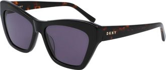 DKNY DK535S 001 Mens Sunglasses Black Size 55