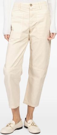 Velvet brylie belted trousers - Neutrals