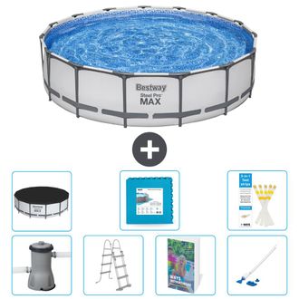 Bestway Piscina Bestway Steel Pro Max Redonda - 457x122 Cm - 8-piezas S531