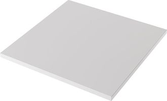 OEM Tablero Laminado Gris 68x68 Cm Para Escritorio, Mesa, Mesa De Centro
