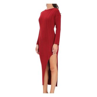 Akep Dames, Jurken, Rood, Maat: XS Wol