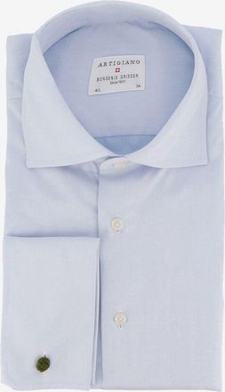 Artigiano Lang&auml;rmeliges Hemd aus Baumwolle Leonardo Uma