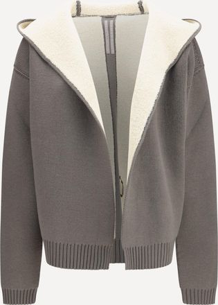 Rick Owens Maglione con Cappuccio Robe Woman S
