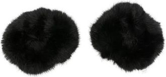 By Malene Birger Polsini Elbie in pelliccia sintetica - Nero