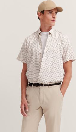 Bugatti Kurzarmhemd aus Satin-Twill