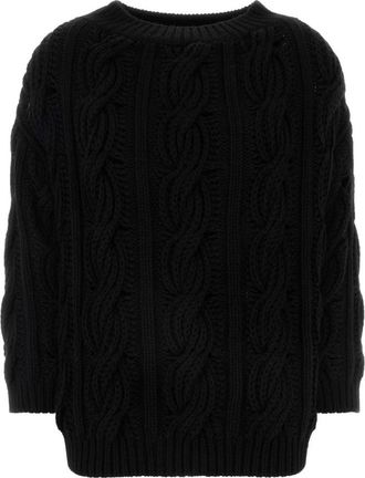 Valentino Garavani Black wool sweater