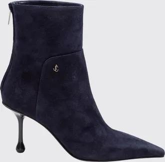 Jimmy Choo London Stivaletti Cycas in pelle scamosciata con tacco alto e punta a mandorla