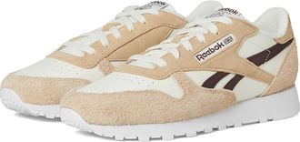Reebok Lifestyle Classic Leather Womens Classic Shoes Chalk/Tan/Unearthed Brown : 6.5 B - Medium
