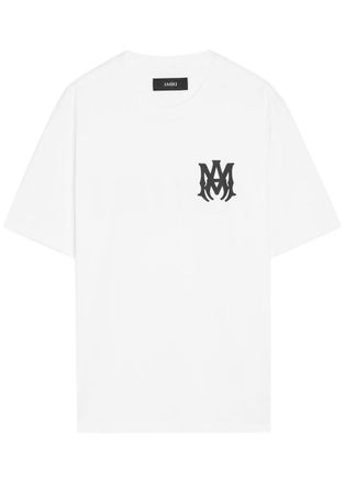 Amiri Core Logo-print Cotton T-shirt - White - XL
