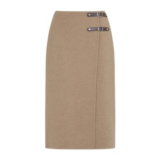 Max Mara Dames, Rokken, Bruin, Maat: 2XS