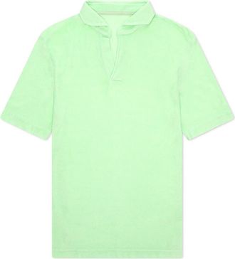 Fortela Sullivan Terry Cloth Jersey Polo in Green at Nordstrom, Size Medium Eu