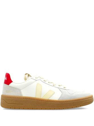 Veja V-82 perforated-detailing sneakers - White