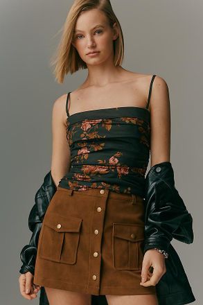 Reformation Orion Ruched Tank Top