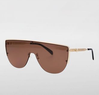 Alexander McQueen Occhiali da sole AM0457S McQueen in metallo