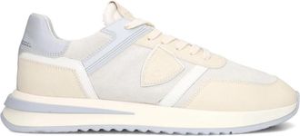 Philippe Model Tropez 2.1 Low Sneakers - Heren - Sneakers - Beige - 44 EU - Leer - Schoenen
