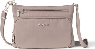 Baggallini Securtex Anti-Theft Keepsake Crossbody in Moonrock at Nordstrom