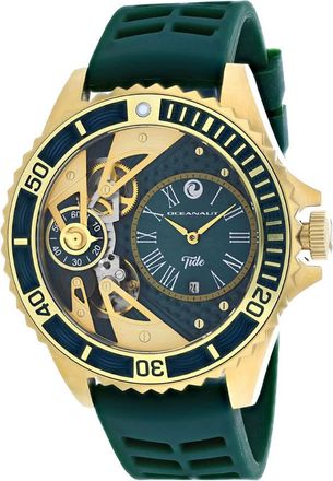 Oceanaut Tide Quartz Green Dial Mens Watch OC0995