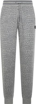 Philipp Plein Knit Jogging Broeken Cocco - Heren - Sweatpants - Grijs - M - Wol - Broeken