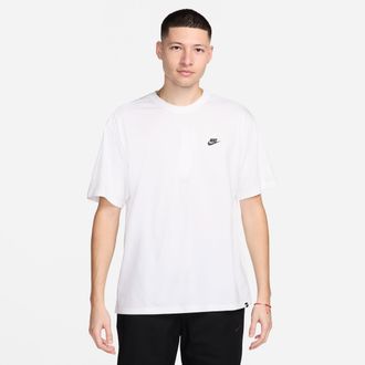 Nike Mens Nike Sportswear Club T-Shirt in White | FV0375-100