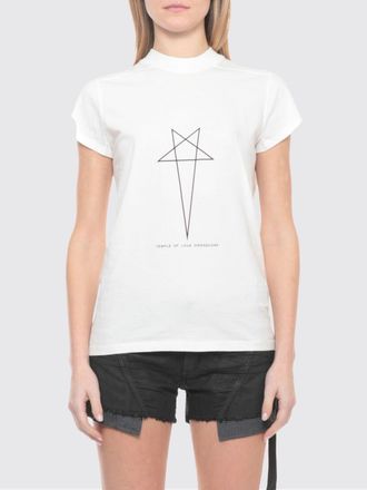 Rick Owens T-shirts in cotone con logo Rick Owens Drkshdw