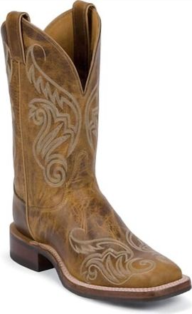 Justin Boots Womens Bent Rail Western Boots In Tan